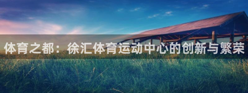 七星体育咩咩主播：体育之都：徐汇体育运动中心的创新与繁荣
